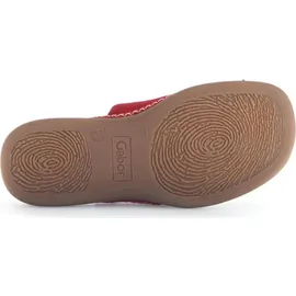 Gabor Pantolette rot, 36 EU