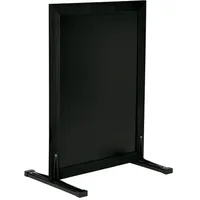 Securit Tafel schwarz mit Stand 78 x 56 x 40 cm