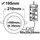 ISOLED LED Downlight 24W rund ultraflach ColorSwitch 2600K3100K4000K dimmbar