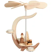 Seiffener Volkskunst eG Seiffener Volkskunst C-Form Weihnachtsmotiv Höhe 30 cm