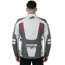 Furygan Apalaches Evo Textiljacke Grau/Rot L