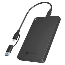 Icy Box 2,5" SATA HDD/SSD Gehäuse USB 3,2 Gen 2 (IB-201T-CU31)