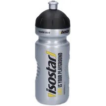 Isostar Push Pull Trinkflasche Silver 650 ml