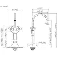 Dornbracht Vaia Einhandmischer Platin matt