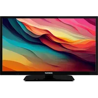 Telefunken XH24O550M Fernseher 24 Zoll HD-ready LED TV mit Triple-Tuner, schwarz