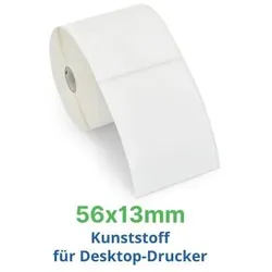 Zebra PolyPro 4000D, Etikettenrolle, Kunststoff, 50,8x50,8mm, 3006404-T
