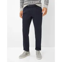 EUREX BY BRAX Herren, Bundfaltenhose Style LUIS navy, dunkelblau,