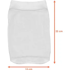 Spetebo Skimmer Socke weiß 22x13 cm