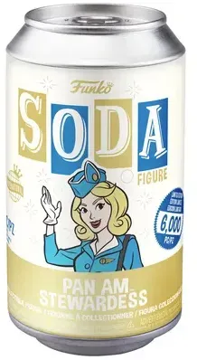 Funko - POP! - Pan Am - Stewardess (mit Variante)  Vinyl Soda