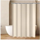 lerores Duschvorhang 120 x 200 cm beige