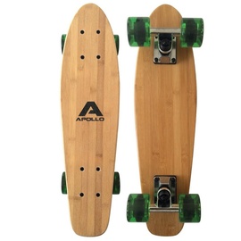 Apollo Fancyboard - Cruiserboard " Classic Green " in grün/holz | Gr.: onesize