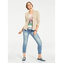 Heine Jersey-Blazer in sand | Gr.: 50