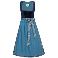 MarJo Trachtenkleid Midi Dirndl 2tlg. 70cm IRSEE nachtblau denim blau 38