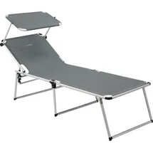 Brunner Sonnenliege Malibu High Grau
