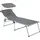 Brunner Sonnenliege Malibu High Grau