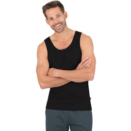 Trigema Unterhemd » Trägershirt aus 100% Baumwolle«, (1 St.), Gr. XXL, schwarz, , 440608-XXL