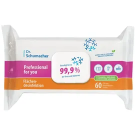 Dr. Schumacher Professional for you Flächendesinfektion Wipes 60