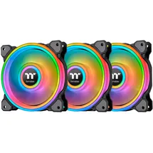 Thermaltake Riing Quad 12 RGB 3 Pack Fan - Controller)