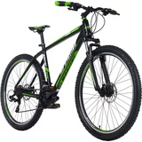 KS-CYCLING KS Cycling Mountainbike Hardtail 27,5" Morzine schwarz-grün 48 cm