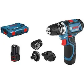 Bosch GSR 12V-15 FC Professional inkl. 2 x 2 Ah + L-Boxx 06019F6001