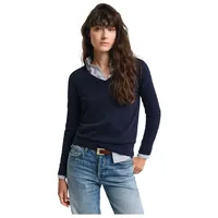 GANT 4800400 Pullover mit V-ausschnitt - Evening Blue - M
