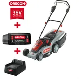 Oregon Akku-Rasenmäher LM300 Set 4,0 Ah Akku + Ladegerät Akkumäher 36 V 581684
