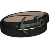 Paul Hewitt Unisex-Armband Leder, Edelstahl