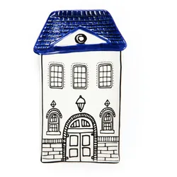 Excelsa Teller / Auflegen Innsbruck Keramik 20Xh2,5X12 Cm Weiß Und Blau