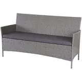 Mendler Halden 154 x 60 x 82 cm grau/anthrazit