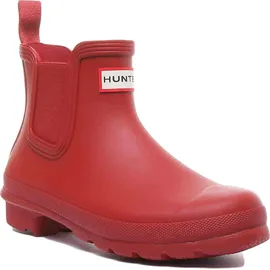 Hunter Chelsea Boot Military Red 42 rot