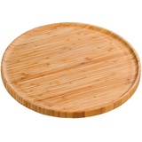 KESPER 58463 Pizzateller 32 cm aus FSC-zertifiziertem Bambus/Holzteller/Pizzaunterlage/Pizza-Holzteller/Holzgeschirr