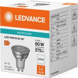LEDVANCE LED PAR16 V 6.9W 840 GU10