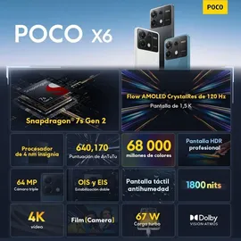 Xiaomi Poco X6 5G 8 GB RAM 256 GB white