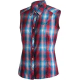 Maier Sports Paloma Salsa/Blue Aster/Check 38