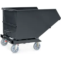 Fetra Fechtel Transportgeräte GmbH Muldenkipper Inh.800l L1458xB1105xH1099mm grau o.Ablasshahn fetra