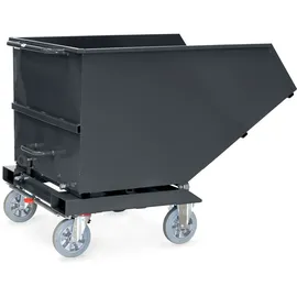 Fetra Fechtel Transportgeräte GmbH Muldenkipper Inh.800l L1458xB1105xH1099mm grau o.Ablasshahn fetra