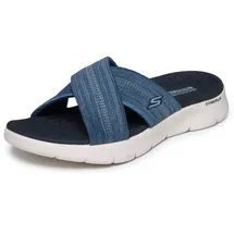 SKECHERS Go Walk Flex Sandal Impressed, Navy Textile, 40