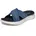 Go Walk Flex Sandal Impressed Navy Textile 40