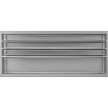 Agoform Scoop II Besteckeinsatz 474 x 1116 x 59 mm Kunststoff Silber