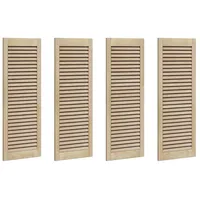 VidaXL Schranktür 4 pcs Natur 140.5 x 2 x