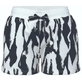 French Connection Sweatshorts schwarz-weiß 48/50