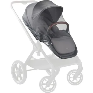 hauck Universal Baby Moskitonetz für Kinderwagen, Buggys & Reisebetten, Grau - 92 x 29 cm - Reißfestes, Feinmaschiges Moskitonetz mit Gummizug - Waschbar, Faltbar - Reise Zubehör