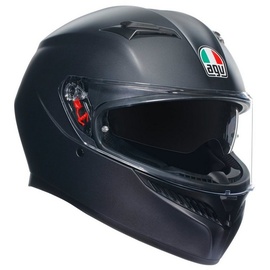 AGV K3 Mono Helm, schwarz, Größe S