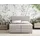 panda möbel gmbh Boxspringbett Everest mit Topper, Doppelbett Dunkelbeige,