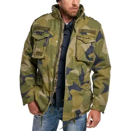 Brandit Textil M-65 Giant Jacket Herren swedish camo 5XL