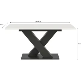 xonox.home Motion 150 x 76 x 90 cm weiß