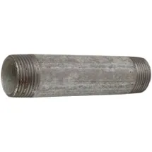 CORNAT Rohrnippel Stahl verzinkt - 3/4 x 40 mm - Außengewinde nach DIN EN 10226-1 (ISO 7-1) - Für Rohrverbindungen & Installationen