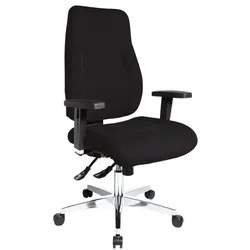 Topstar Bürostuhl »P91« ohne Armlehnen schwarz
