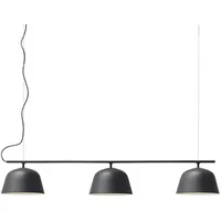 Muuto Ambit Rail Pendelleuchte, schwarz