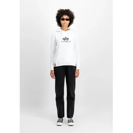 Alpha Industries New Basic Kapuzenpullover White S